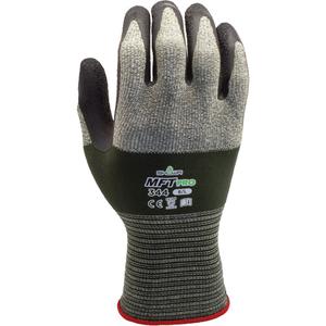 MFT PRO 344 Gloves - Large/8, Small/6, Medium/7, X-Large/9, 2X-Large/10, 13, Nylon/Microfibre, Rubber Latex, Dipped Palm, EN 388 Level 1/EN 388 Level A, EN 388 Level 2, EN 388 Level 2, EN 388 Level 1