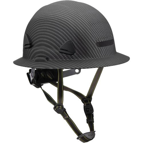 Fibre Metal Climbing Style Helmet with Full Brim - Ratchet, Non-Vented, ANSI Type II/Meets/Exceeds CSA Type 2, ANSI Class E, HDPE, Full Brim