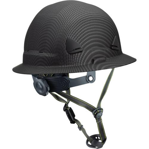 Fibre Metal Climbing Style Helmet with Full Brim - Ratchet, Non-Vented, ANSI Type II/Meets/Exceeds CSA Type 2, ANSI Class E, HDPE, Full Brim - Image 3