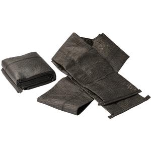 10' Centurion™ Water Activated Flood Barrier - 6", 10', Polypropylene, Black