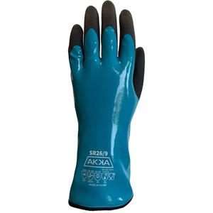 Food, Chemical, Cold & Cut Protection Gloves - 7, 8, 9, 10, 11, 12, 12", Straight, PVC, Nylon, EN 374:2016-1 Type B, JKL, Agriculture/Forestry, Aerospace, Chemical Treatment, Fisheries, Food Industry