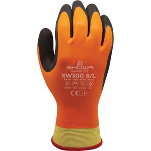 XW300 Thermo Cut Gloves - Medium/7, Large/8, X-Large/9, 2X-Large/10, Non-Knit, Kevlar®, Rubber Latex, Dipped Palm, Acrylic, ANSI Level A5, EN388 Level 2, EN388 Level 4, EN388 Level 2