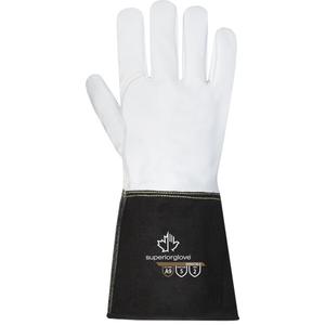 Endura® 399GCXL5 Fire-Resistant Gloves - 2X-Large, Non-Knit, Goatskin, Not Coated, Not Coated, ASTM ANSI Level A9, Unrated, Unrated, ANSI/ISEA 105 Level 5, Unrated, ANSI Level 2
