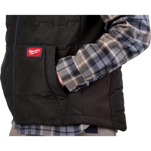 FREEFLEX™ Lightweight Insulated Vest - Polyester, Small, Medium, Large, X-Large, 2X-Large, 3X-Large, Black, Men's, 0.75", 27.5" - Image 7