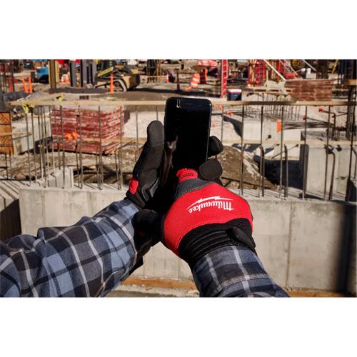 Anti-Vibration Work Gloves - Small, Medium, Large, X-Large, 2X-Large, Hook & Loop, Synthetic - Image 4