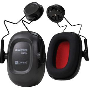 Americas VeriShield™ Hard Hat Earmuff - Cap Mount, AL, 25, ANSI S3.19-1974, North A119, NorthZone N20, Fibre Metal E1, Fibre Metal Climbing Style Helmet CSH12 & CSH13, Black