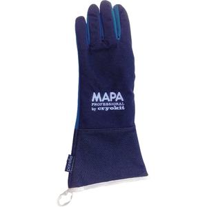 Cryokit 400 Waterproof Cryogenic Gloves - 6, 7, 8, 9, 10, 11, 16", Fleece, Black & Blue, EN 511 Level 2, EN 511 Level 3, EN 511 Level 1