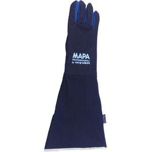 Cryokit 550 Waterproof Cryogenic Gloves - 8, 9, 10, 11, 22", Fleece, Black & Blue, EN 511 Level 2, EN 511 Level 3, EN 511 Level 1