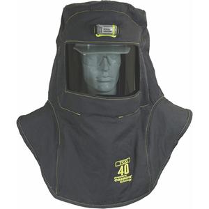 TCG™ Arc Flash Hood - Black, 40 cal/cm², NFPA 70E/ASTM F1959/ASTM F1506/ANSI Z87.1/ASTM F2178/Meets/Exceeds CSA Z462, 4, ANSI Z89.1, ANSI /ISEA 125 Level 2