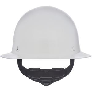 Skullgard Protective Hard Hat with Fas-Trac III Suspension - Ratchet, White, Non-Vented