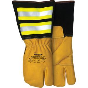Powerline One-Finger Water-Resistant Mitt - Medium, Large, X-Large, 2X-Large, Heavy Weight, Leather, Cutshield™, Gauntlet, ANSI/ISEA 105 Level A7, ANSI/ISEA 105 Level 4, EN388 Level 2, ANSI/ISEA 105 Level 5