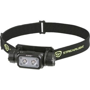 Sledge® Headlamp - LED, 600, 4.25, Plastic/Aluminum, Rechargeable, Black, 85 m, Included, White