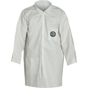 ProShield® 50 Lab Coat - Microporous, Small, 3X-Large, 4X-Large, White, Serged