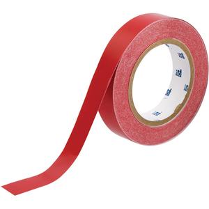 Pipe Marker Tape - Red, 90', 188 °F to -40 °C, 1"