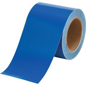 Pipe Marker Tape - Blue, 90', 199 °F to -40 °C, 4"