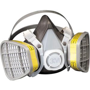 Organic Vapour/Acid Gas Respirator - Small, Medium, Large, Thermoplastic/Elastomer, Organic Vapour/Acid Gas