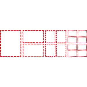 WHMIS Labels 400/Pkg - Paper, Roll, 4-1/4", 5-1/2"