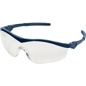 Storm® Safety Glasses - ANSI Z87+, Clear, Grey/Smoke, Clear/Indoor/Outdoor Mirror, Anti-Scratch, Black