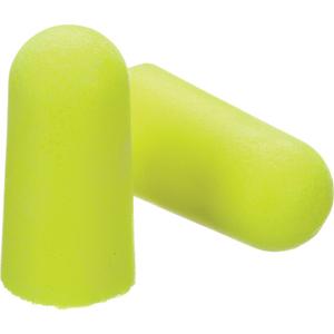 E-A-Rsoft Yellow Neon Earplugs - Uncorded, 33, Regular, Large, Meets/Exceeds CSA Class AL, Bulk - Polybag, 200, Box
