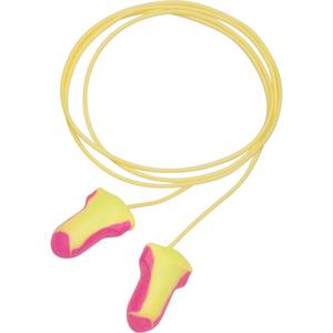 Howard Leight™ Laser Lite® Multi-Colour Foam Earplugs - Corded, 32, One-Size, ANSI S3.19-1974/Meets/Exceeds CSA Class AL, Poly Bag, 100 prs., Box