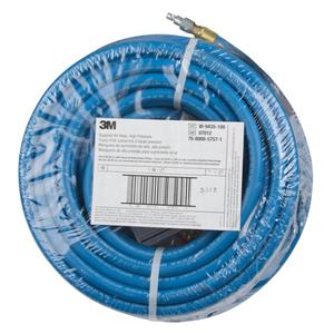 Supplied Air Hose - 100', 50', 25', Standard High Pressure, Also available with stainless steel fitting.