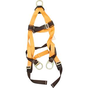 Miller® Titan™ Contractor's Harnesses - Work Positioning/Fall Arrest, AP, 400 lbs., Universal, Back - Side, Pass-Through/Mating, Pass-Through/Mating