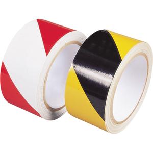 Engineer Grade Reflective Tape - Black and Yellow, Polyethylene, 2", 30'