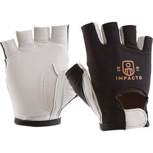 Anti-Impact Left-Hand Glove - Small, X-Small, Hook & Loop, Split Leather/Goatskin, Glove