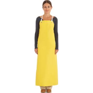 Reinforced Heavy-Duty Apron - Neoprene, 45", 35", Yellow, 12 oz.