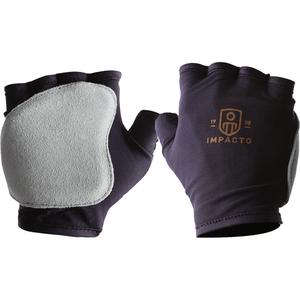 Anti-Impact Fingerless Left-Hand Glove - X-Small, Small, Medium, Large, X-Large, Slip-On, Split Leather, Nylon/Lycra®/Split Leather, Glove, 1, Visco-Elastic Polymer (VEP)