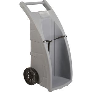 Cylinder Cart - Plastic, 23", 36", 23-3/4", 500 lbs., Rubber, 23" W x 24" L