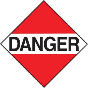 Miscellaneous Danger TDG Placard - Plastic, 9, 10-3/4"