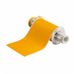Indoor-Outdoor Label Printer Tape - Vinyl, Yellow, 6", BBP® 85/PowerMark®, 50 feet