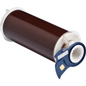 Indoor-Outdoor Label Printer Tape - Vinyl, Brown, 8", BBP® 85/PowerMark®, 50 feet