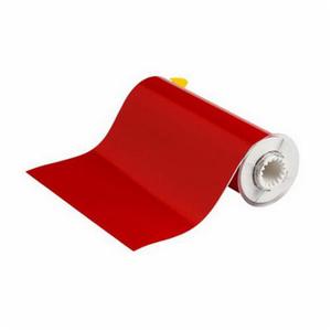 Indoor-Outdoor Label Printer Tape - Vinyl, Red, 10", BBP® 85/PowerMark®, 50 feet