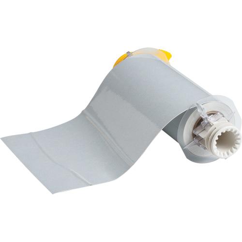 Label Printer Tape - Retro Reflective, Silver, 7", BBP® 85/PowerMark®, 33 feet