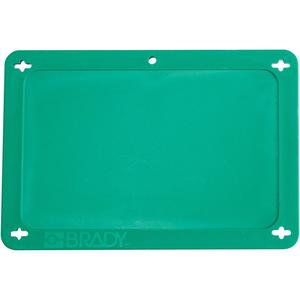 Blank Valve Tag - Plastic, Hole Only, Individual, Green