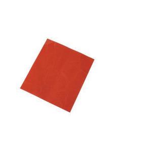 Gauge Marking Label - Polyester, 10", 9", Adhesive, Blank, Equipment, Red