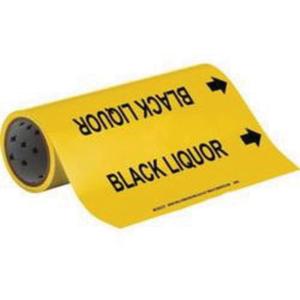 Individual Number and Letter Labels - 3, Black on Yellow, 3", 6