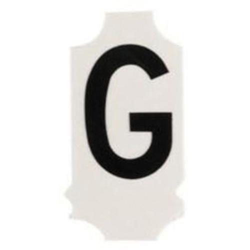 Quick-Align® Individual Gothic Number and Letter Labels - G, Black, 1"