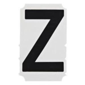 Quick-Align® Individual Gothic Number & Letter Labels - Z, Black, 2"