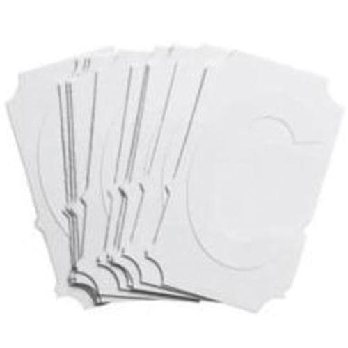 Quick-Align® Individual Gothic Number and Letter Labels - C, White, 2"