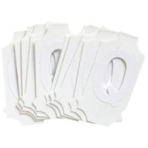 Quick-Align® Individual Gothic Number & Letter Labels - Q, White, 2"