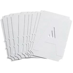 Quick-Align® Individual Gothic Number and Letter Labels - A, White, 3"