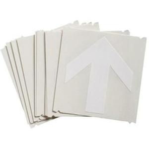 Quick-Align® Individual Gothic Number and Letter Labels - Arrow Symbol, White, 3"