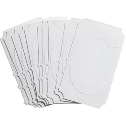 Quick-Align® Individual Gothic Number and Letter Labels - C, White, 3"