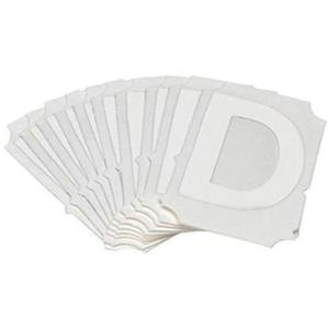 Quick-Align® Individual Gothic Number and Letter Labels - D, White, 3"