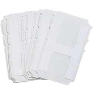 Quick-Align®Individual Gothic Number and Letter Labels - H, White, 3"
