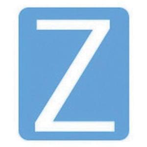 Quick-Align® Individual Gothic Number & Letter Labels - Z, White, 3"