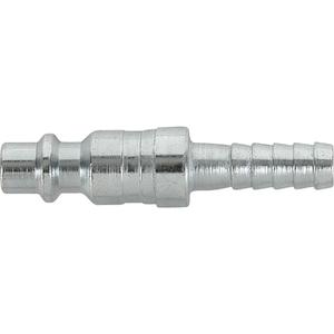 Quick Couplers - 1/4" Industrial, One Way Shut-off - Plugs - HOSE BARB